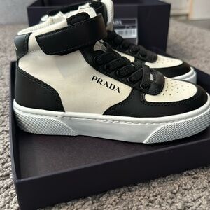 Kids Prada high top sneakers